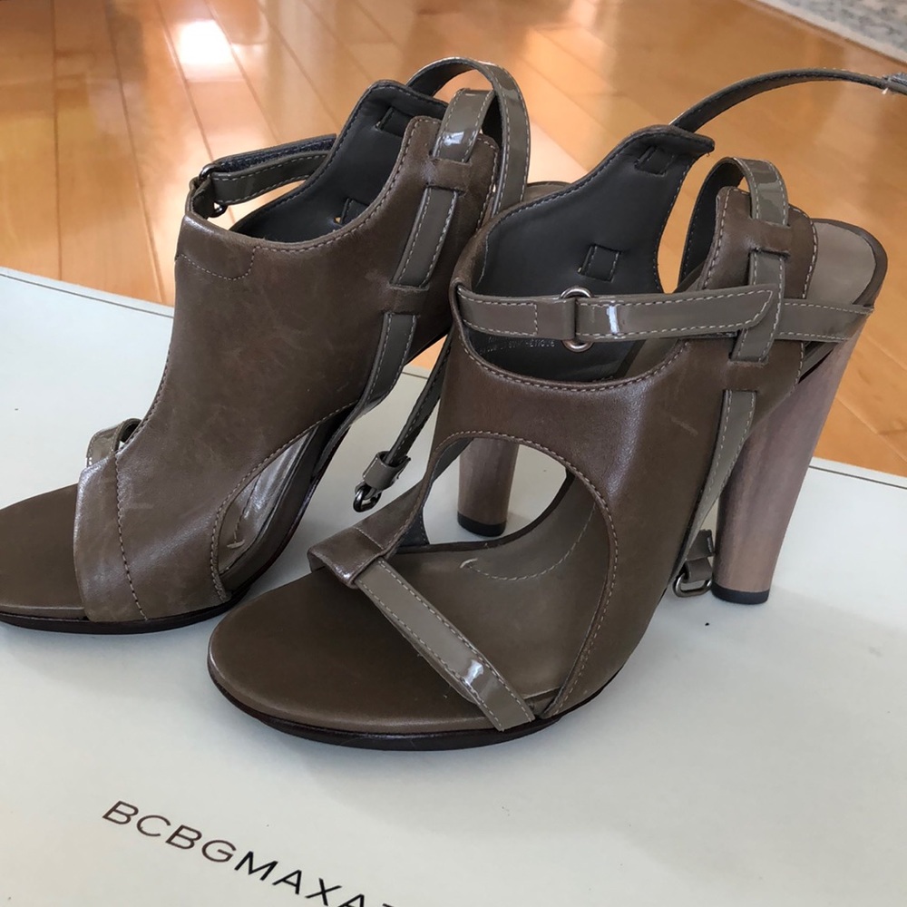 COPY - BCBGMAXAZRIA Leather Sandals — New